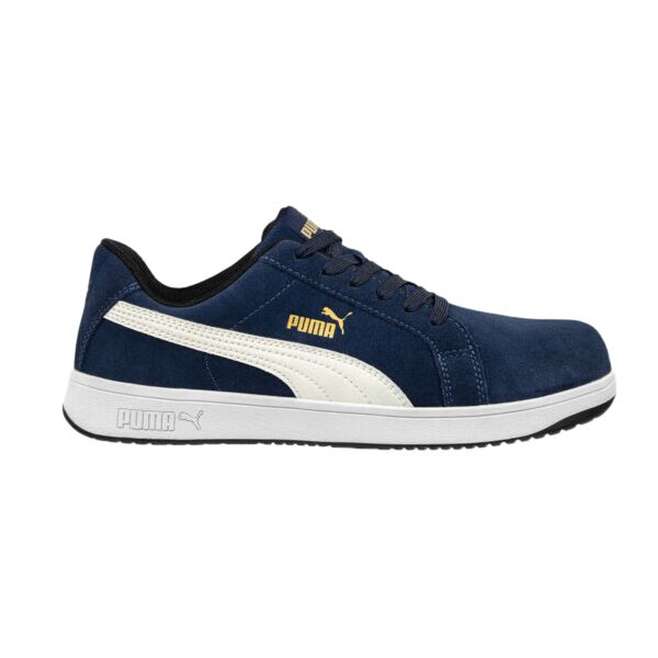 Iconic Suede Navy Low S1PL ESD Thumbnail