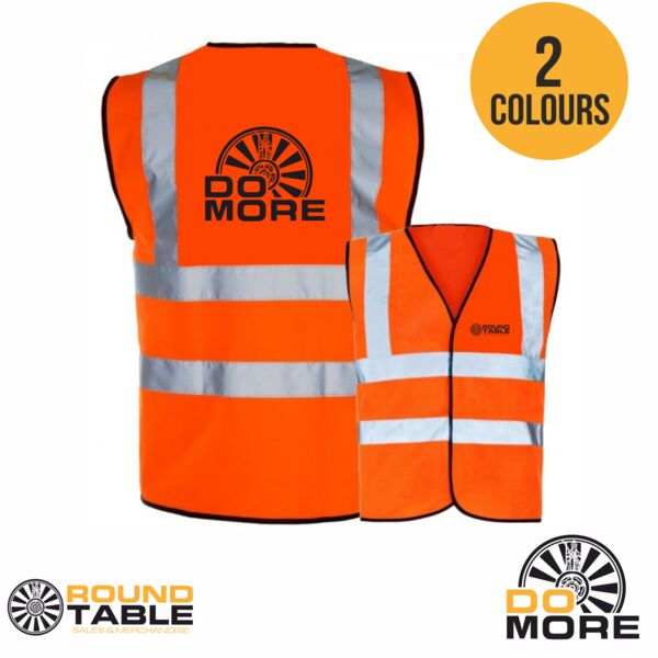 Round Table Hi Vis Safety Vest Thumbnail