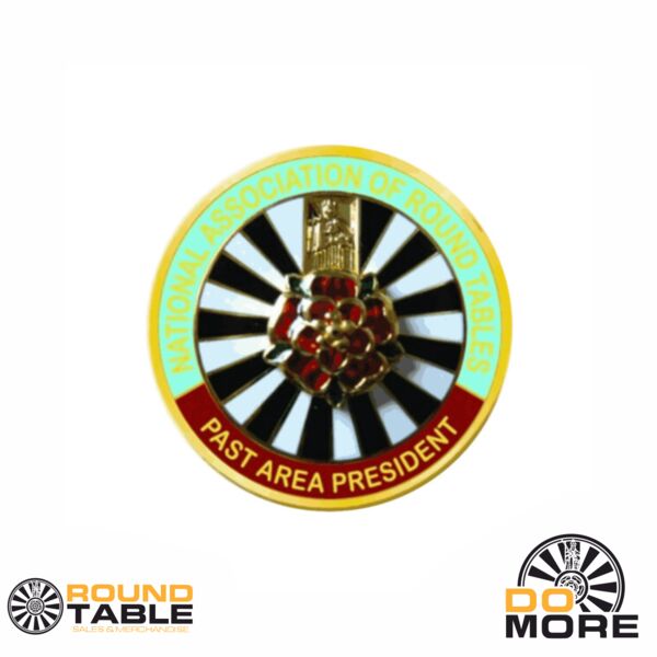 Round Table Past Area President Pin Badge Thumbnail
