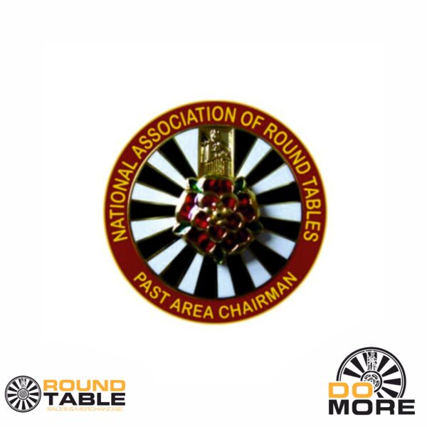 Round Table Past Area Chairman Pin Badge Thumbnail
