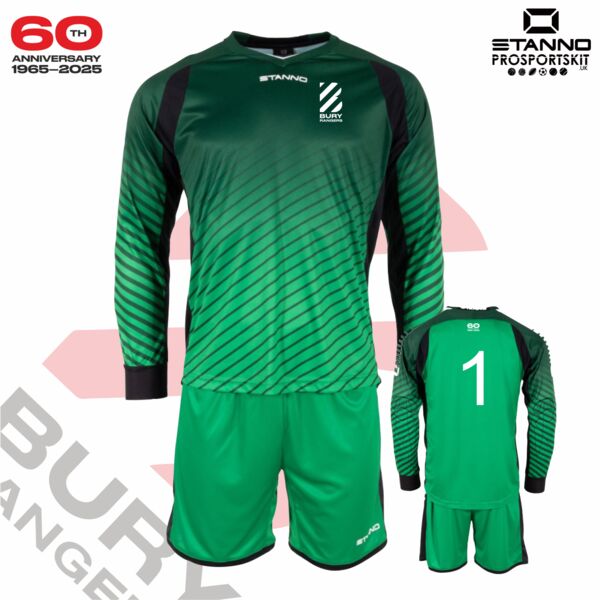 Bury Ranger Blitz Goalkeeper Shirt/Short Set - Senior Thumbnail