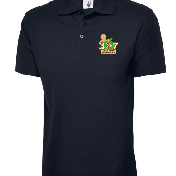 Grantham Round Table Classic Poloshirt Thumbnail