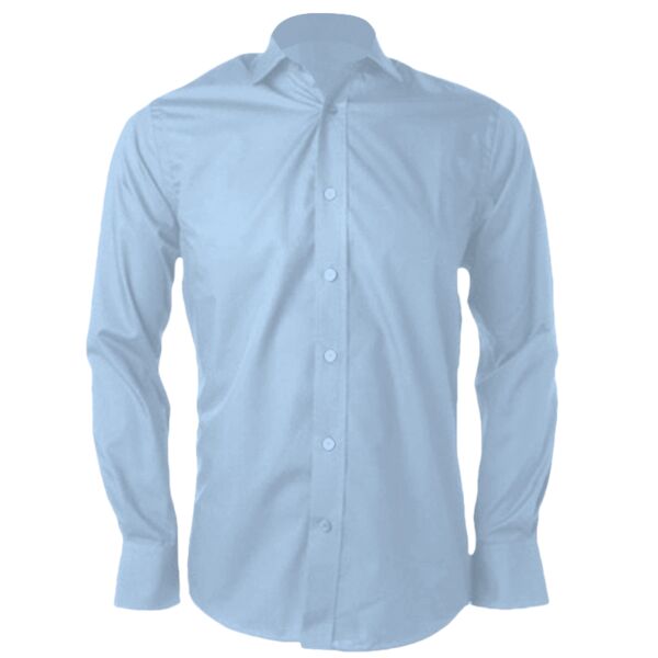 Tailored business shirt long-sleeved (tailored fit) Thumbnail