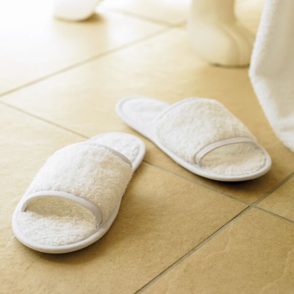 Classic terry slippers (open-toe) Thumbnail