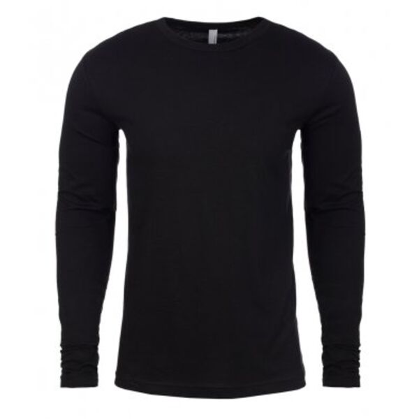 Next Level Cotton Long Sleeve Crew Neck T-Shirt Thumbnail