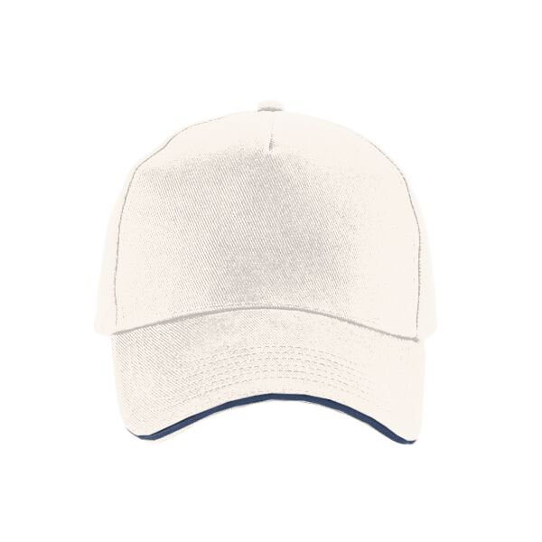 Ultimate 5-panel cap - sandwich peak Thumbnail