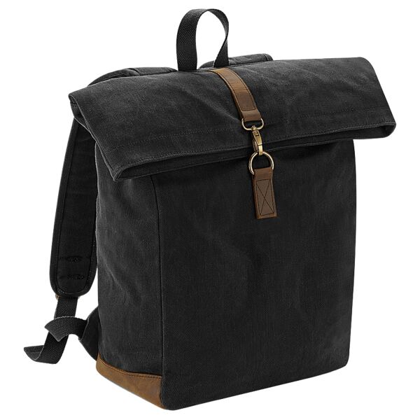 Heritage waxed canvas backpack Thumbnail